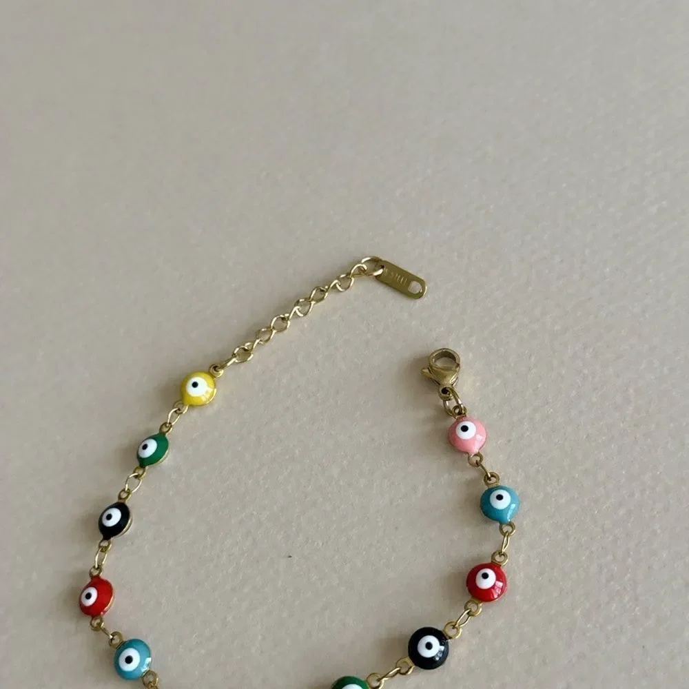 Colorful Evil Eye Bracelet #2231